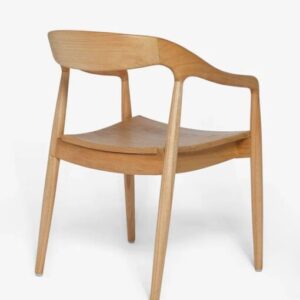 Kursi Hiroshima Desain Minimalis Elegan Dari Kayu Solid