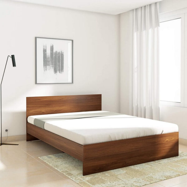 Tempat Tidur Kayu Jati Sederhana Minimalis